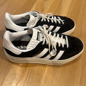 Adidas Bold Platform Gazelle (Black/Core White)-8
